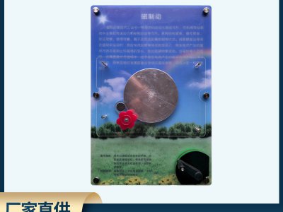 磁制動(dòng)壁掛式科普展品 科普智慧墻展品科普館科技館科技長(zhǎng)廊儀器